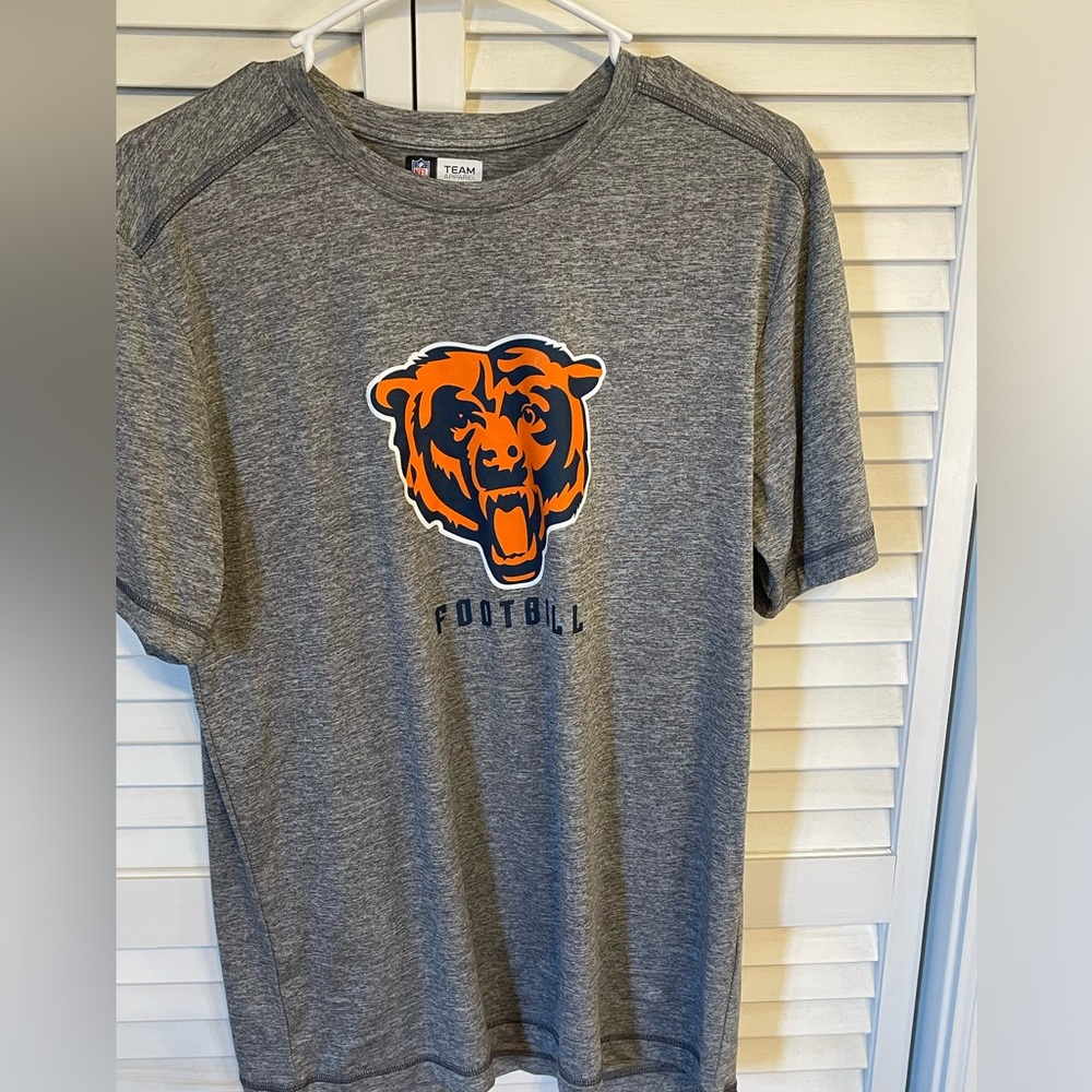 Men's Chicago Bears Gray TX3 Cool Short Sleeve T-Shirt  Size Medium